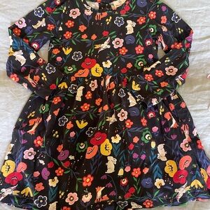 Hanna Andersson Multicolor Floral Dress